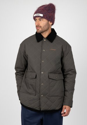 PROHIBITED, AUTUMN FIELD QUILTED JACKET - Vinterjakker - dark green