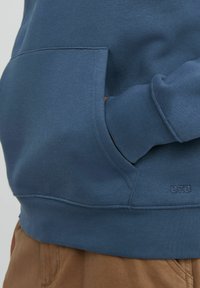 BZB UNI LOURD - Sweat à capuche - bleu marine