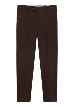 Mango TURIN - Oblekové kalhoty - brown