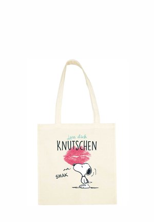 THE PEANUTS STOFFBEUTELEL  - Tote bag - beige