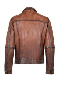 Freaky Nation Chaqueta de cuero - saddle