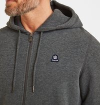 TOG24 ALDEN - Zip-up sweatshirt - dark grey marl