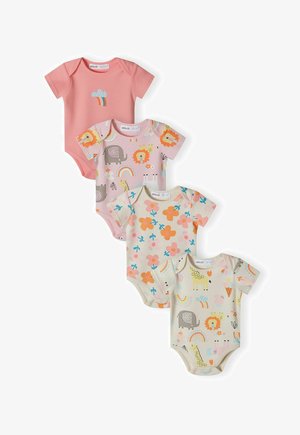 MINOTI BABY BODYSUITS 4 PACK - Body - red white/röd - Zalando.se
