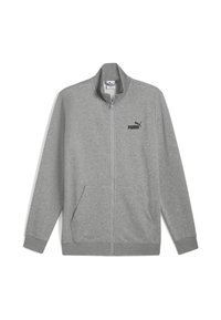 LOGO  - Zip-up sweatshirt - medium gray heather