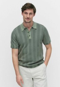 Dobber KEN KNITTED - Piké - green