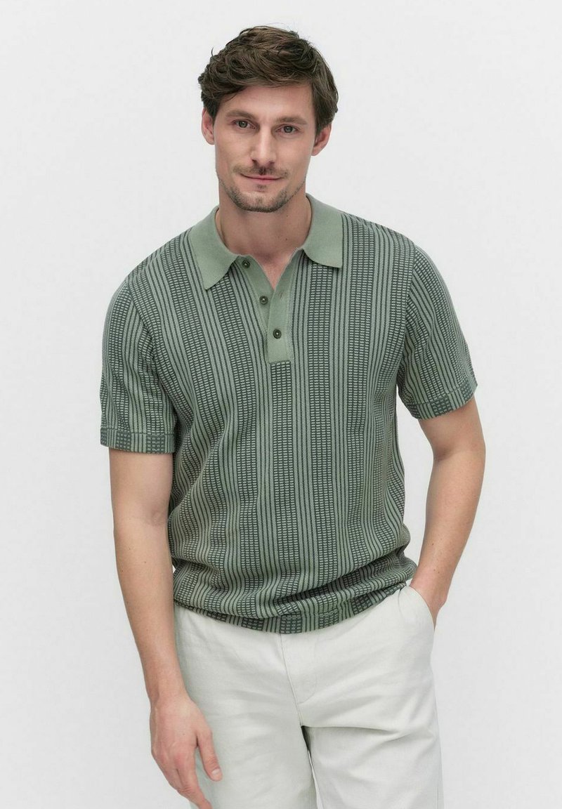 Dobber KEN KNITTED - Piké - green