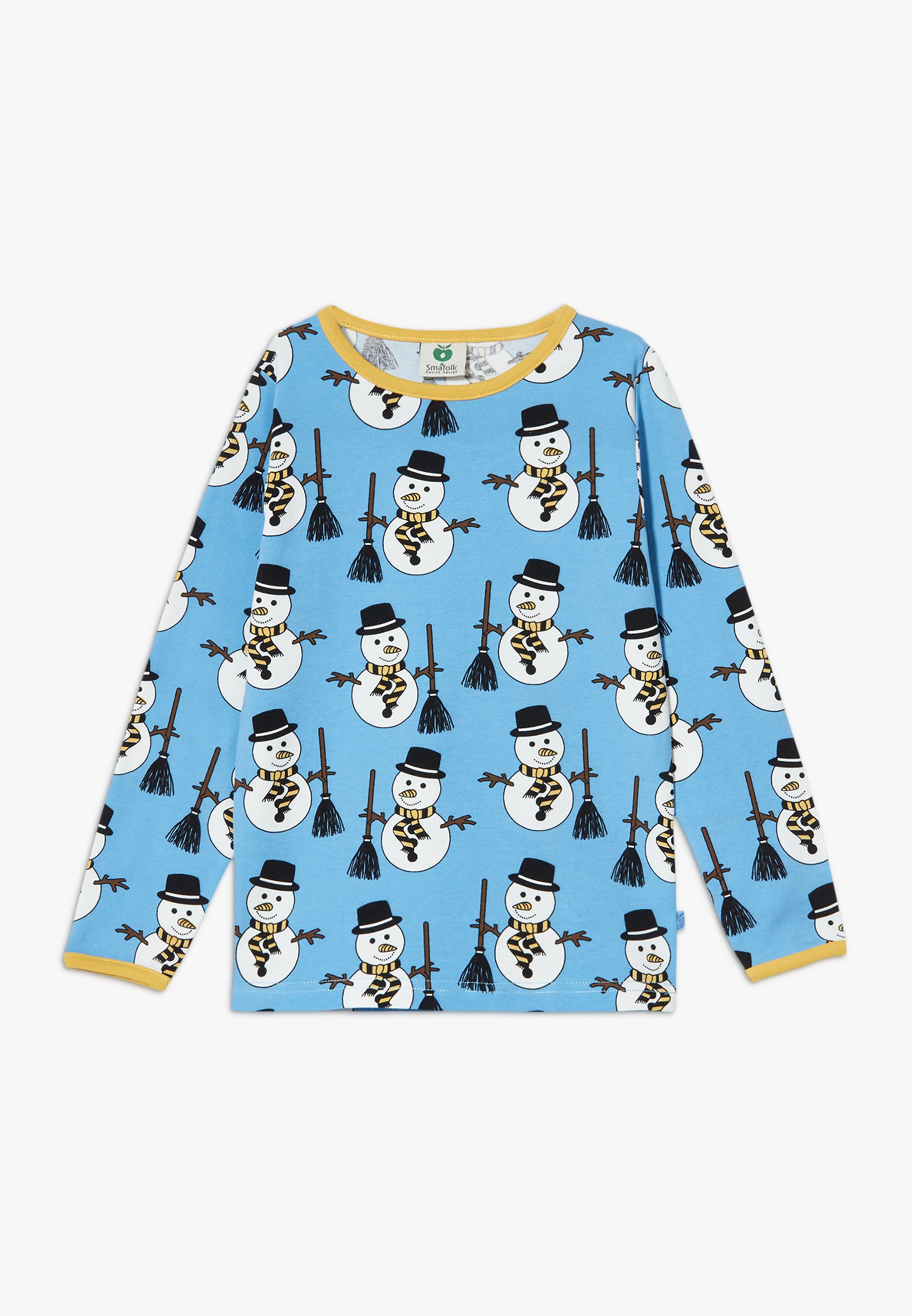 Småfolk SNOWMAN Longsleeve winter blue Zalando.nl Smafolk longsleeve Landscape (maat: 122128) | t shirts