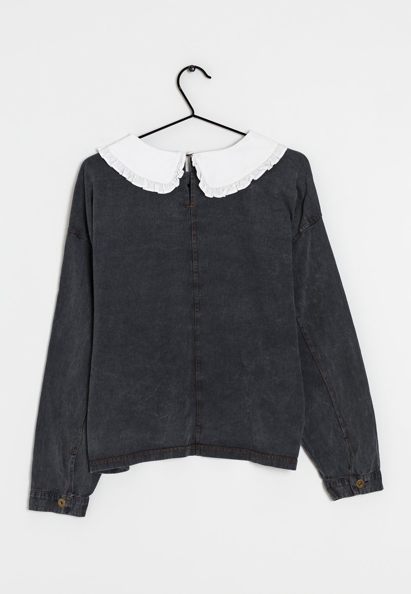 Zara Blouse grey/gris foncé (Seconde main) ZALANDO