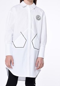 KARL LAGERFELD KIDS Skjortklänning - white