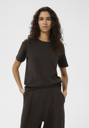 InWear VINCENTIW KARMEN T - Navadna majica - chocolate brown