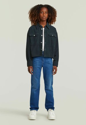 G-STAR, GIRLS STRACE STRAIGHT JEANS - Jean droit - dark