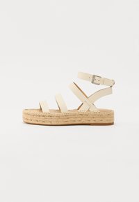 POLLY - Auduma kurpes - soft white