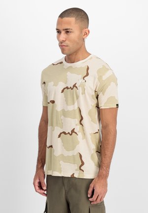SMALL LOGO - T-Shirt print - desert camo