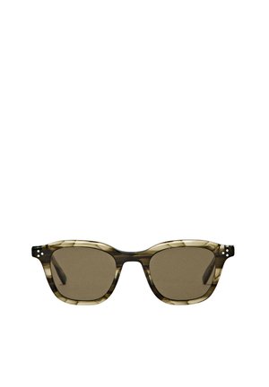 RECTANGULAR TORTOISESHELL-EFFECT - Sonnenbrille - dark green