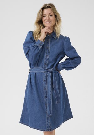 STELLE - Robe en jean - jasper blue denim