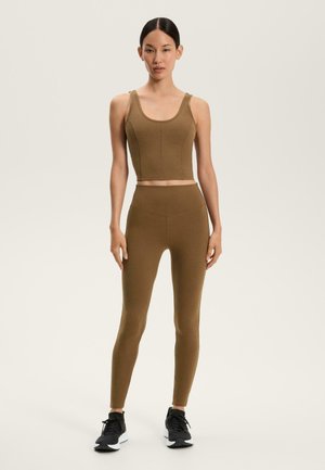 Tights - camel