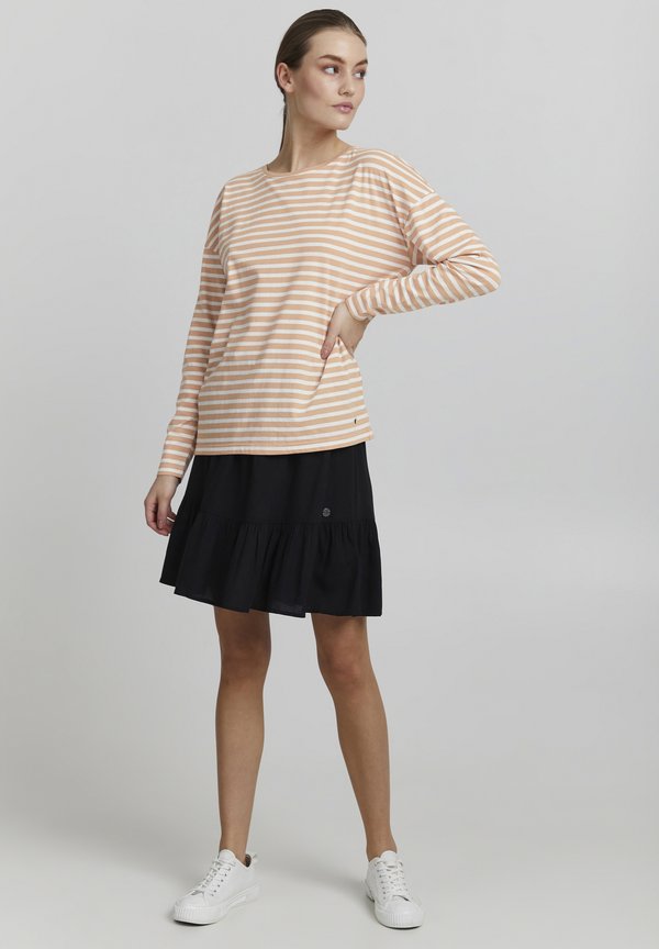 OXStefka - Long sleeved top - mahogany rose4