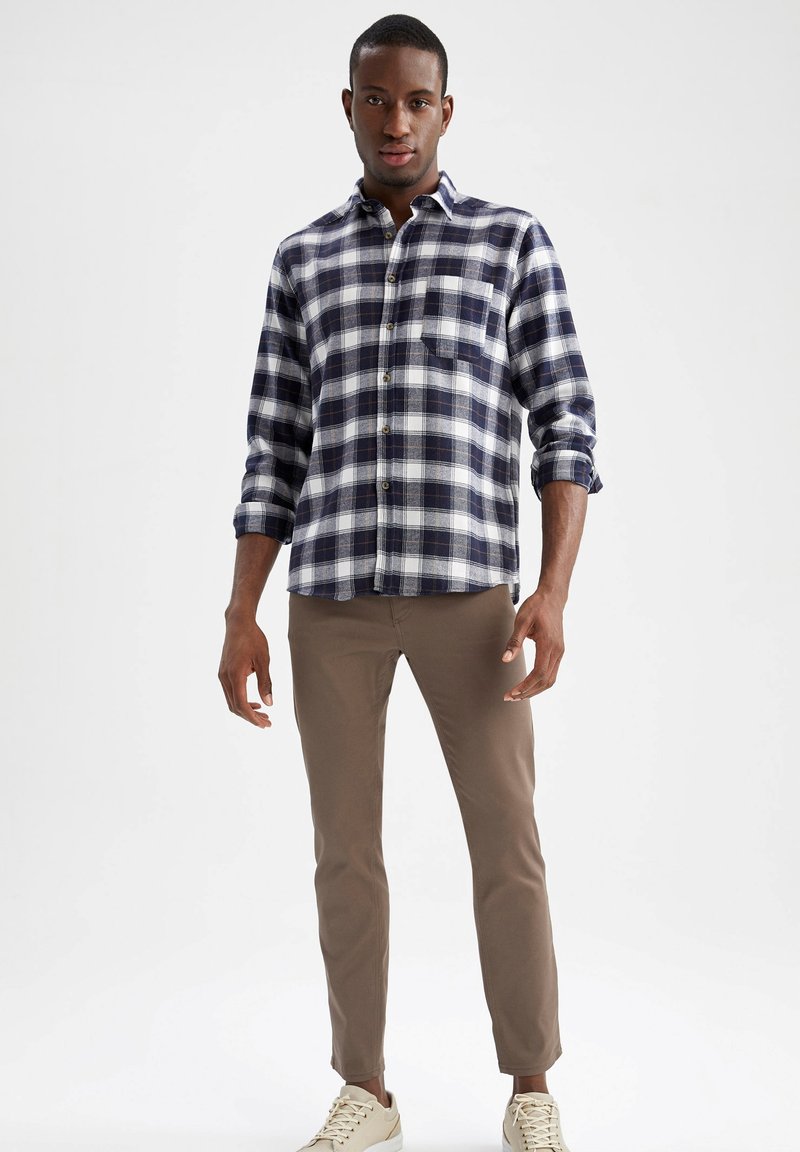 Herren Freizeithemden | DeFacto Hemd indigo/dunkelblau - PI84309 Herren Freizeithemden | DeFacto Hemd indigo/dunkelblau - PI84309