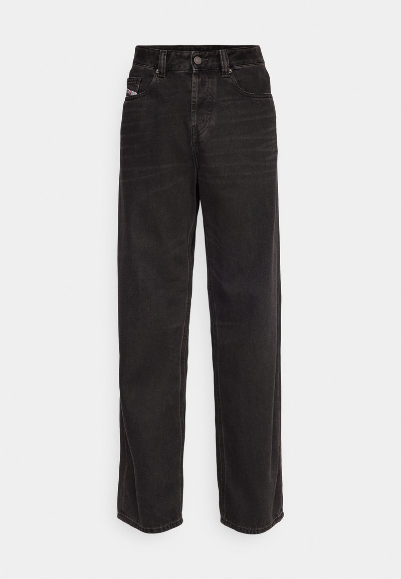 Diesel Wijde jeans zwart denim/blackdenim