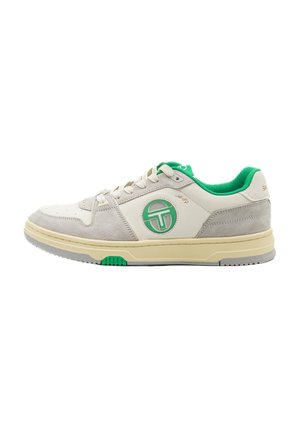 Sergio Tacchini PRIME SHOT DA - Sneakers - antique white almond oil bright green