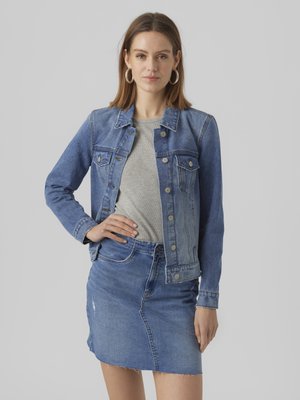 Vero Moda VMZORICA - Τζιν μπουφάν - medium blue denim