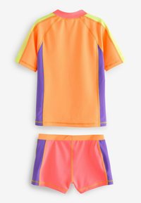 Next SET  - REGULAR FIT - Maudymosi kostiumėlis - orange pink