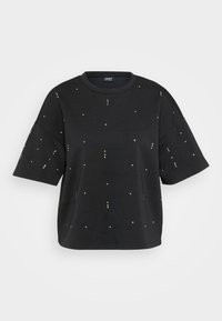 ONLEDEL SPARKLE - Trükipildiga T-särk - black