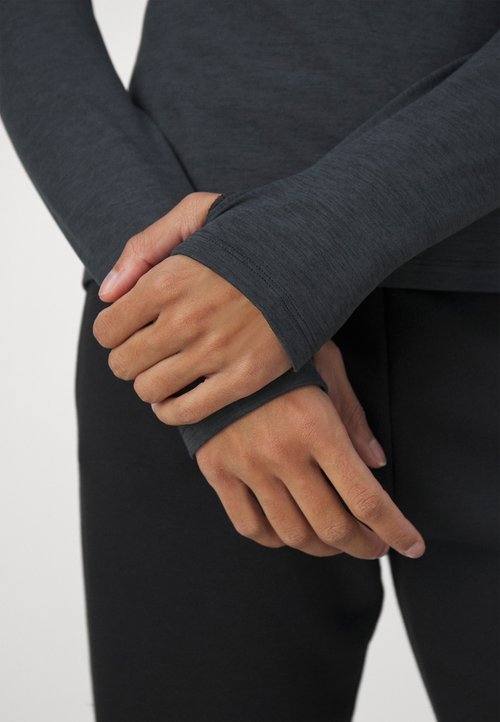 New Balance ESSENTIALS ZIP - Long-sleeved top - black bk — foto 5