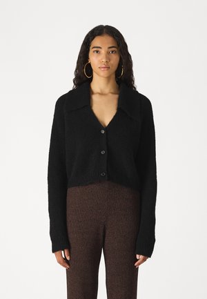 LAUREL CARDIGAN - Vest - black