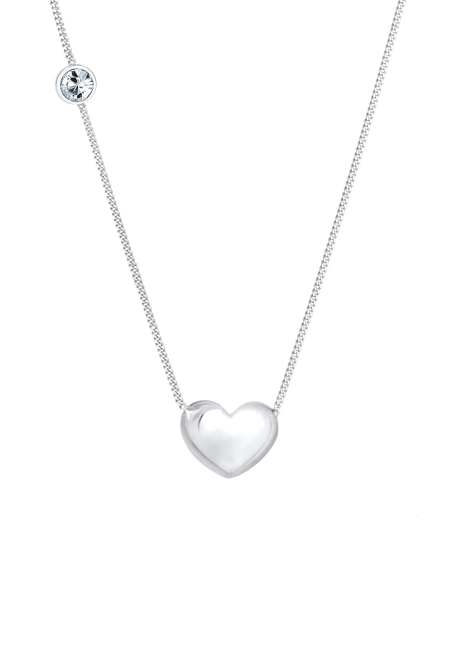 Elli Ketten-Set Partnerketten Schlüssel Herz Schloss 925 Sterling Silber Herz S0v0100r
