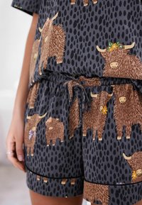 Next SHORT SLEEVE - REGULAR FIT  SET - Conjunto de pijama - navy hamish