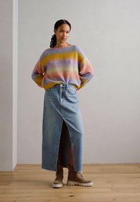 Gabor Platform ankle boots - farro/panna