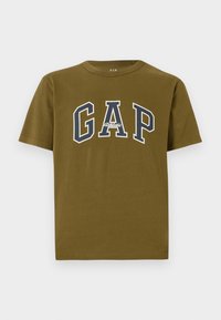 ARCHIVE LOGO - Tricou cu imprimeu - dark olive