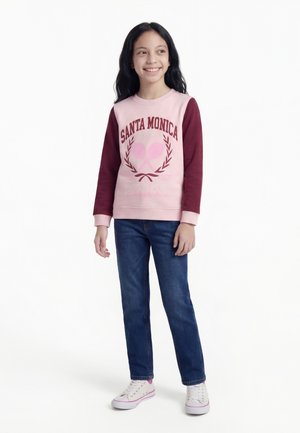 Friboo 2 PACK - Sweater - berry/light pink