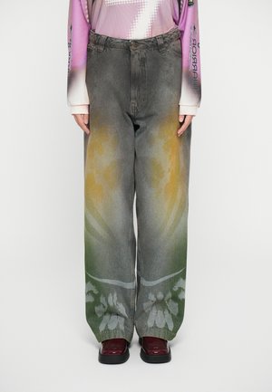 TROUSERS - Džínsy baggy - fossil