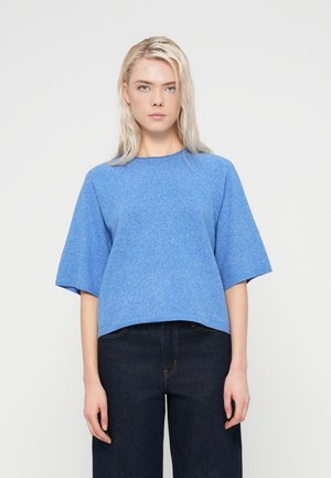 ONLLOYAL O NECK - T-shirts - ultramarine
