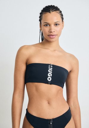 WAVE BANDEAU - Vrchný diel bikín - black