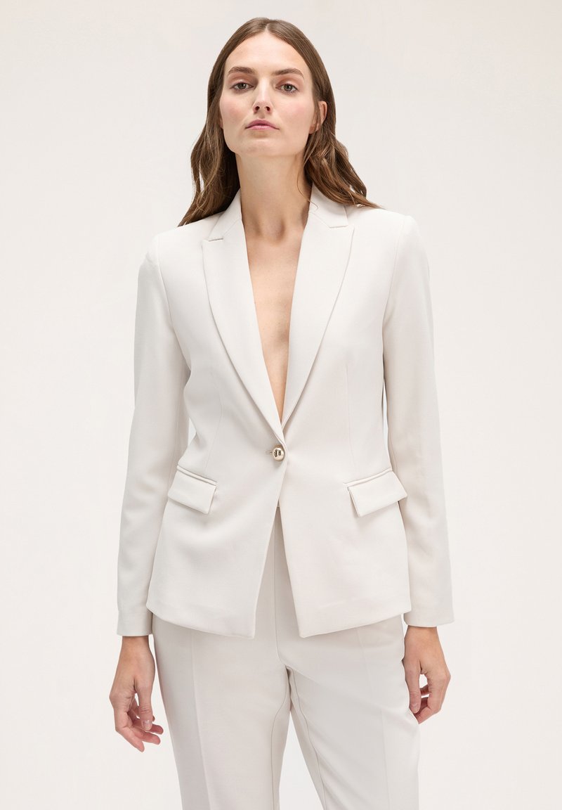 Motivi MONOPETTO - Blazer - bianco