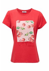 Salsa Jeans Camiseta estampada - rot