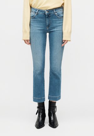 UMBRIA - Džínsy s rovným strihom - blu marino