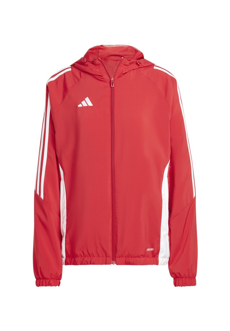 adidas Performance TIRO24 WINDBREAKER - Windjack - rotweiss/rood ...