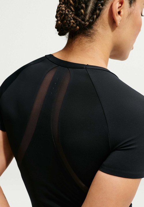 Nike Universa Mesh T-Shirt 'Black Anthracite Dark Smoke Grey' (Women's) — foto 5