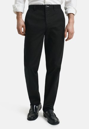 GANT REGULAR FIT - Chino - black