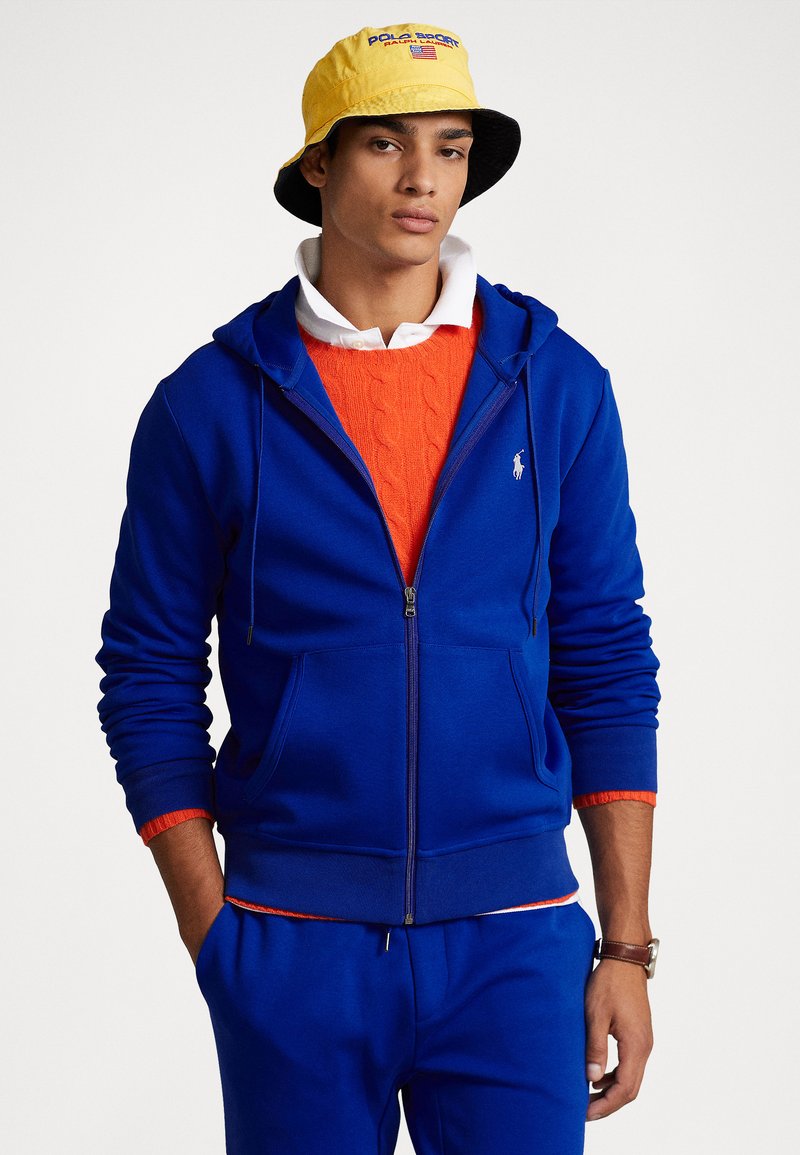 Polo Ralph Lauren DOUBLE KNIT FULL ZIP HOODIE Sweatjacke sapphire