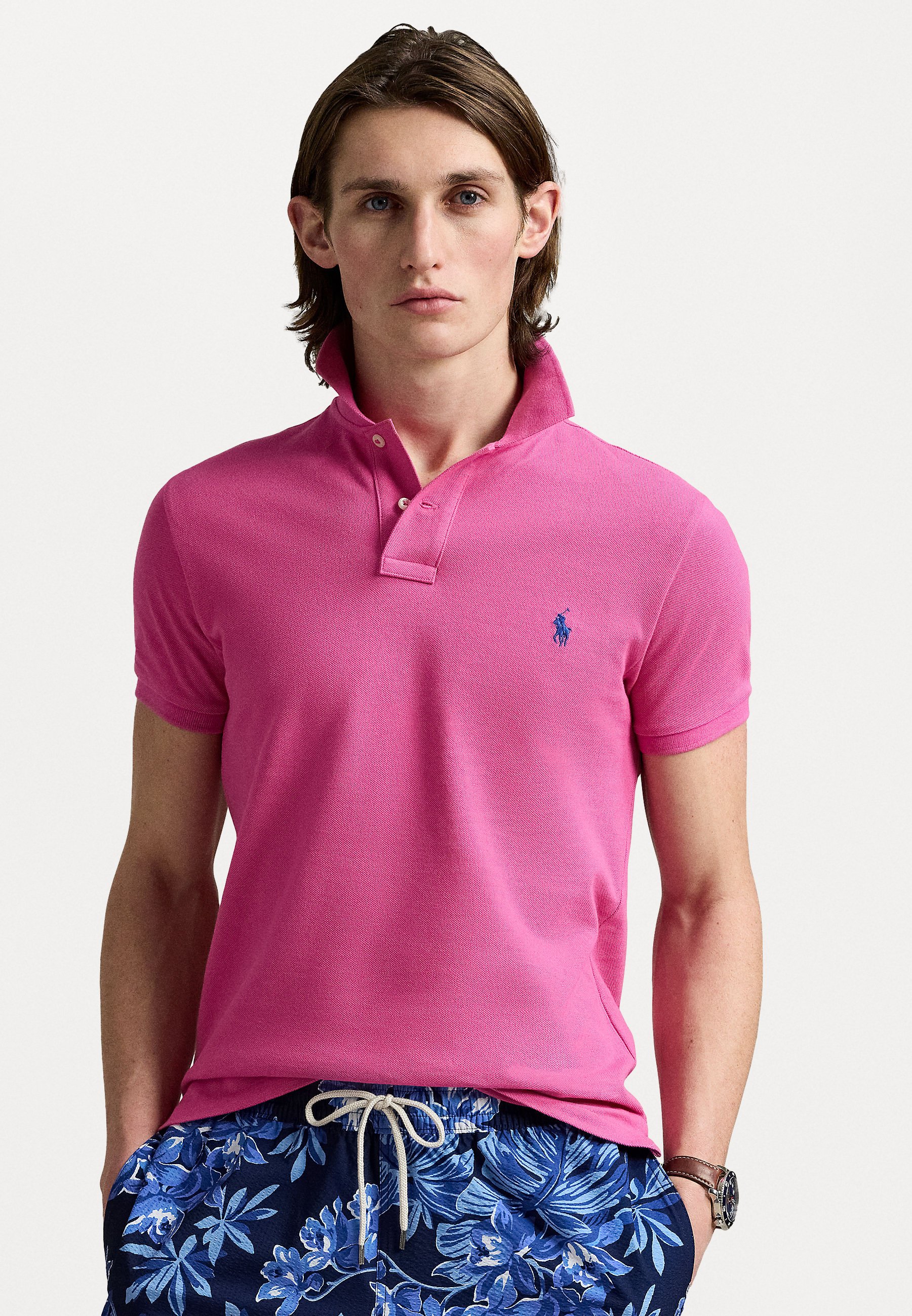 Polo Ralph Lauren SHORT SLEEVE Polo peony/rose ZALANDO