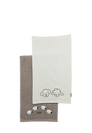 Sterntaler 2ER-PACK KINDERHANDTUCH BAUERNHOF - Other accessories - sandbraun