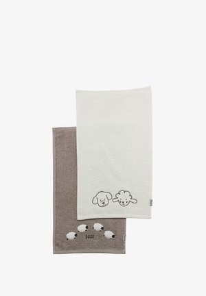 Sterntaler 2ER-PACK KINDERHANDTUCH BAUERNHOF - Other accessories - sandbraun