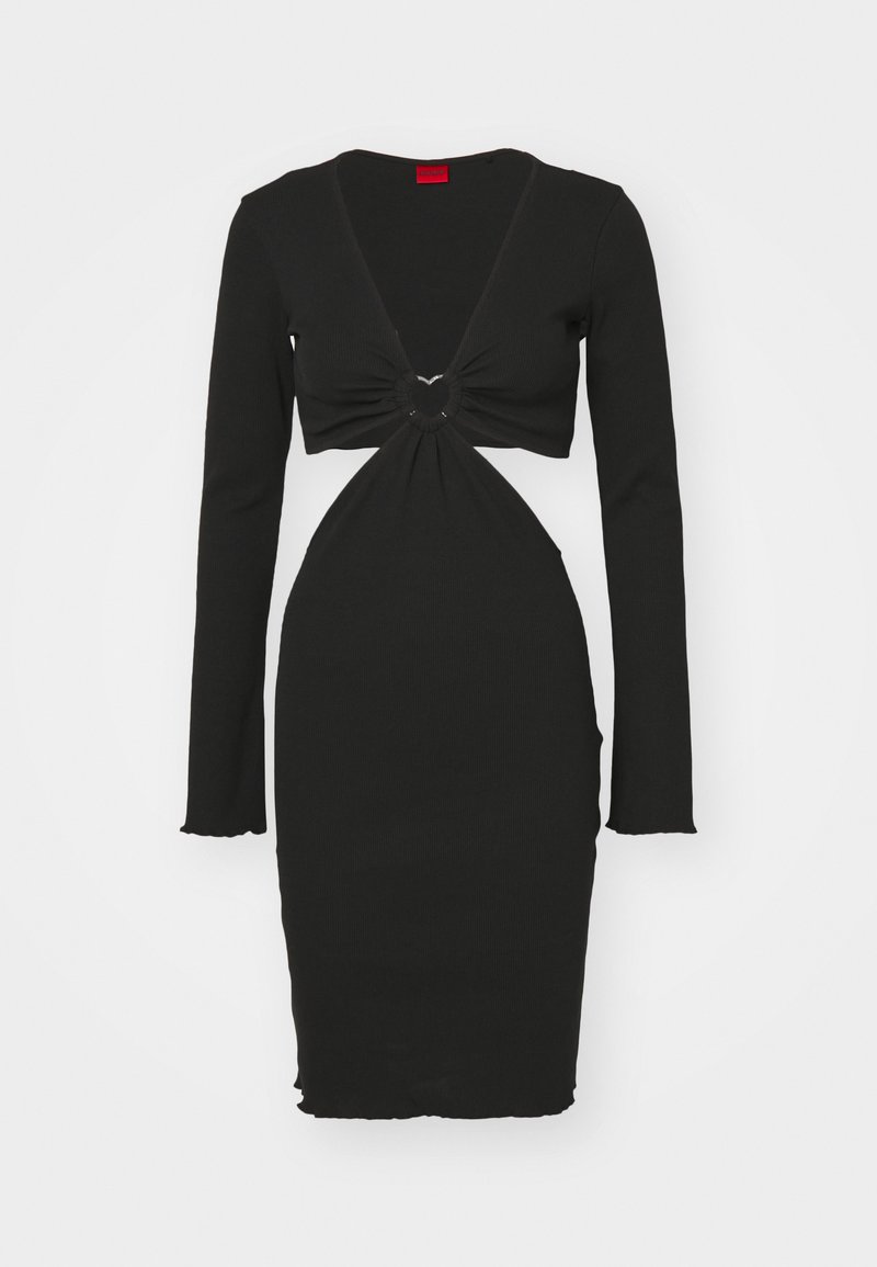 HUGO Jerseyjurk zwart HUGO Jerseyjurk zwart