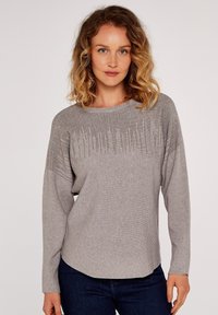 Apricot BATWING  - Strickpullover - grey