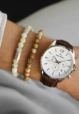 Mats Meier SET - Chronograph - silber farbend